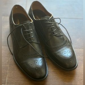 Brunomagli 9.5 black dress shoes. Never been worn.